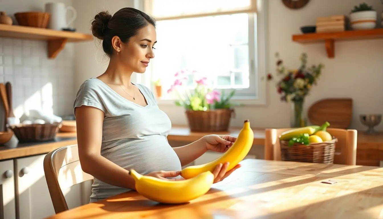 banany jako naturalne rozwiązanie problemów ciążowych