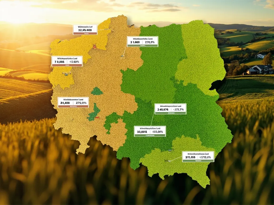 Dlaczego Wielkopolska ma najdroższe grunty rolne?